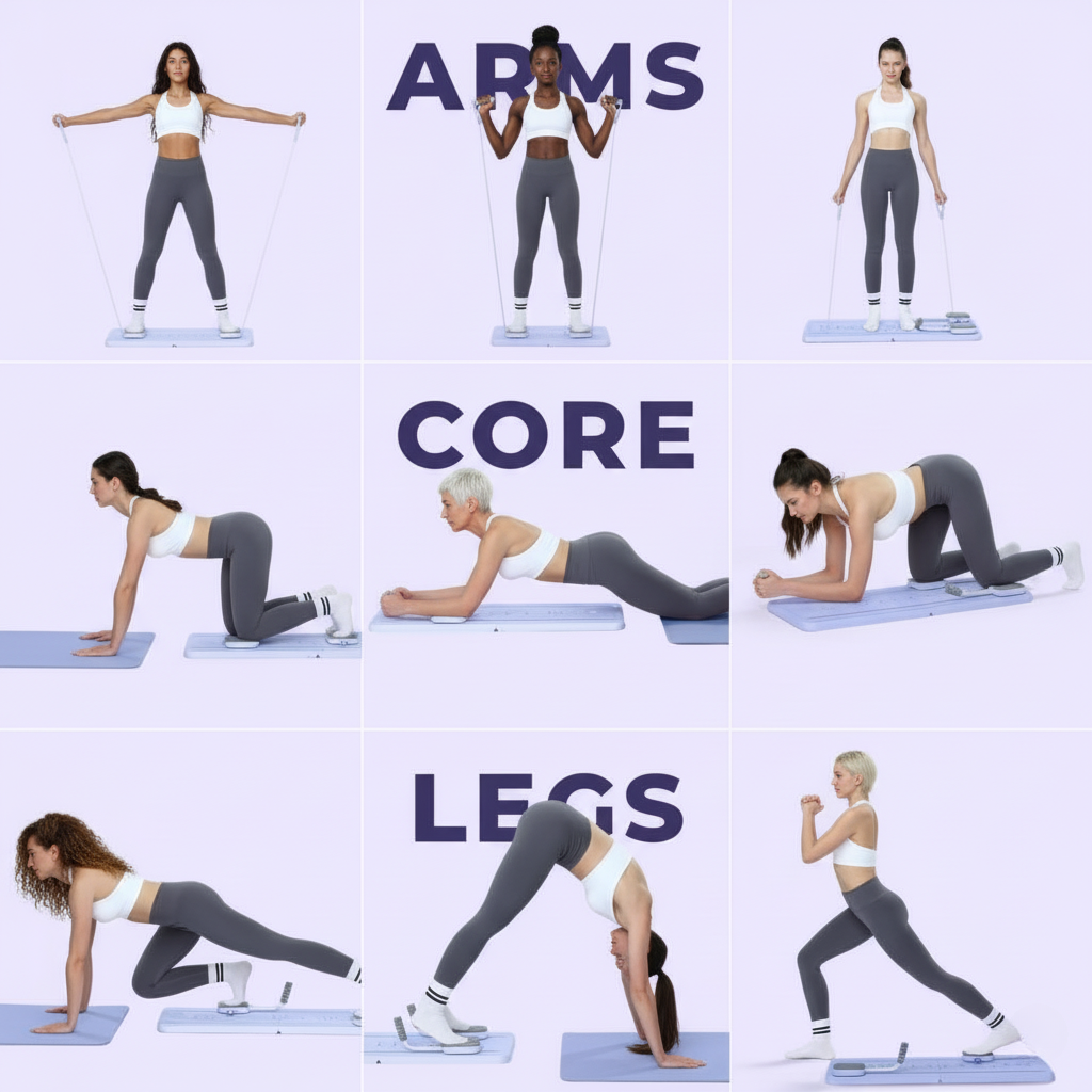 Plixx-portable pilates reformer